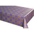 PVC Printed Tablecloth with Flannel Backing